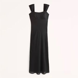Abercrombie & Fitch Empire Midi Sleeveless Slip Dress Formal Medium